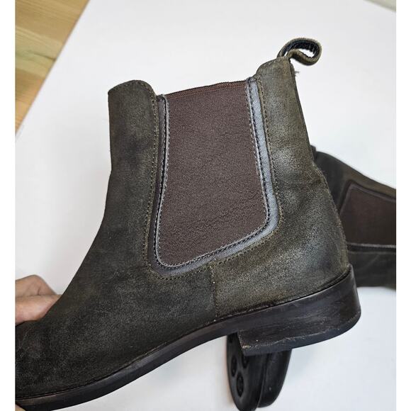 Thursday BootsAnkle Handmade brown Suede leather W's 6.5. USA designed.‎ Stylish - Picture 16 of 16